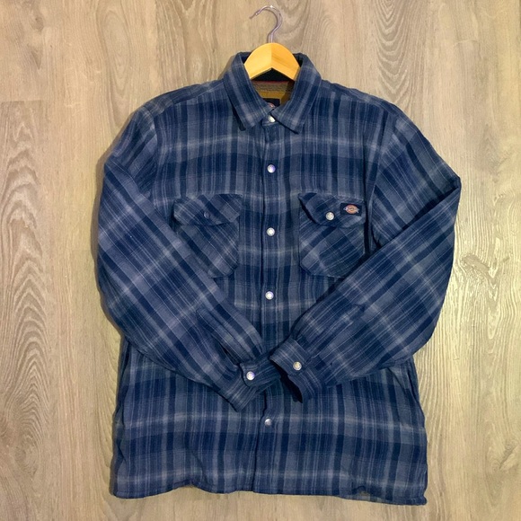 DICKIES FLANNEL WORK JACKET - Picture 2 of 5